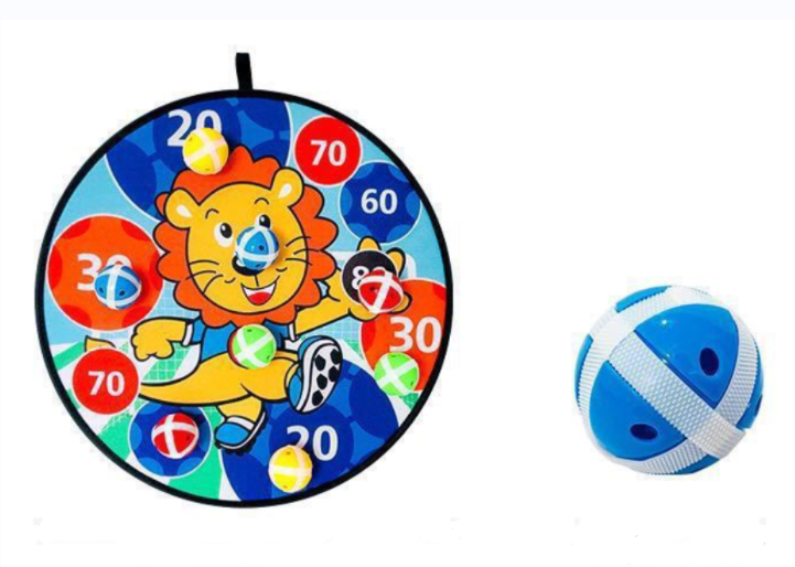 儿童飞镖粘球靶 