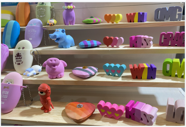 创意可爱橡皮擦 