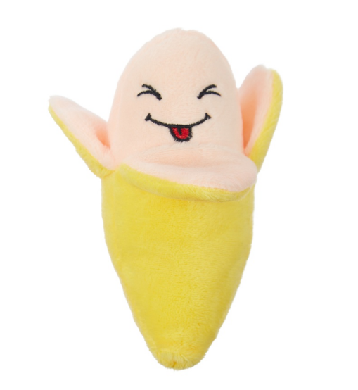 磨牙毛绒水果玩具 