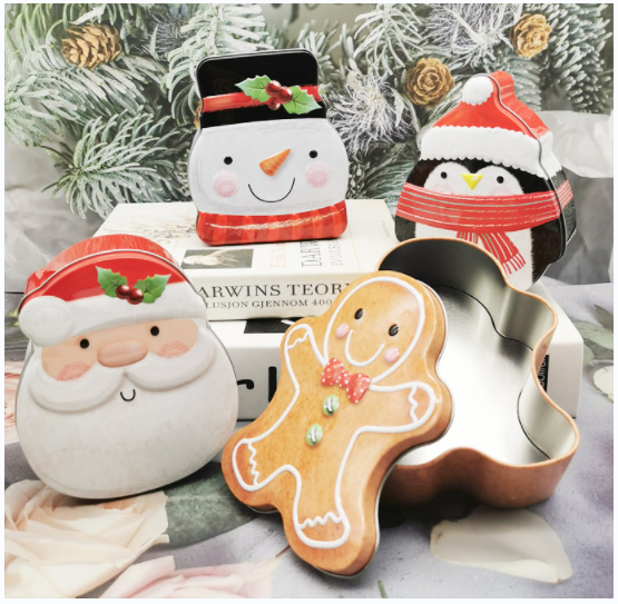 曲奇糖果礼品圣诞饼干铁盒包装 