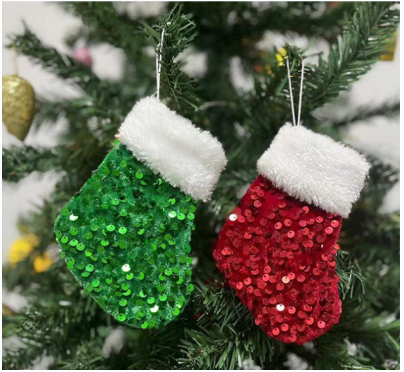 圣诞节装饰珠片小9 