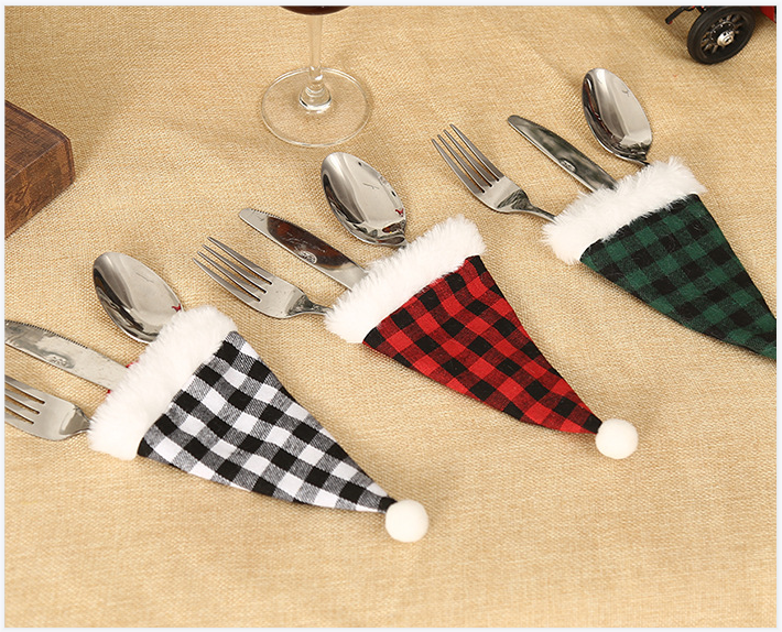 圣诞装饰品刀叉袋 