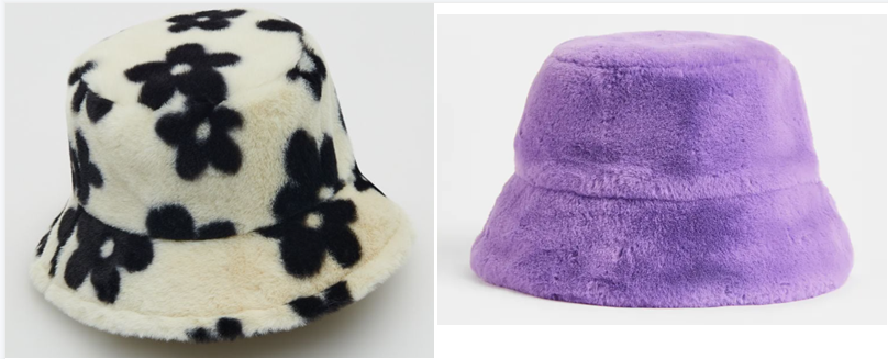 韩国兔毛渔夫帽 