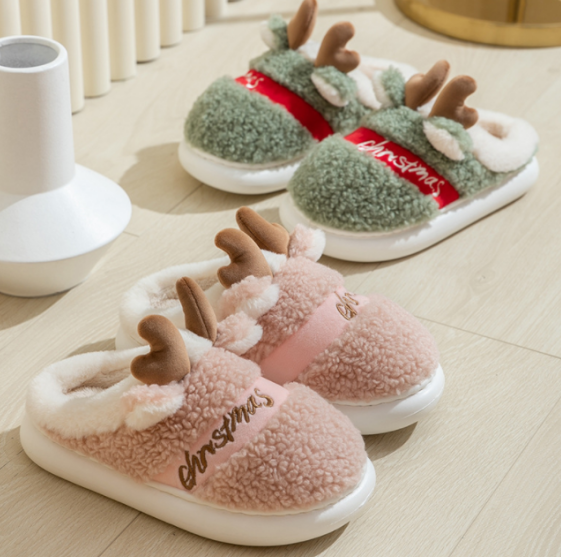 Christmas element cotton shoes 