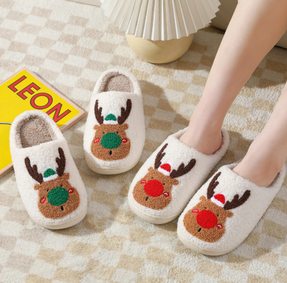 Christmas element cotton shoes 