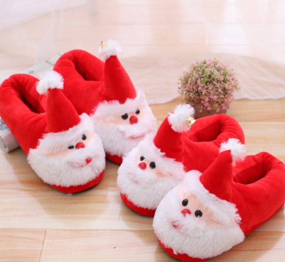 Christmas element cotton shoes 