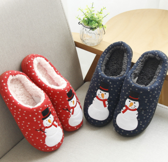 Christmas element cotton shoes 