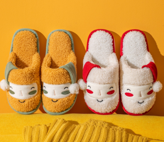 Christmas element cotton shoes 