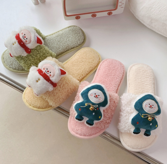 Christmas element cotton shoes 