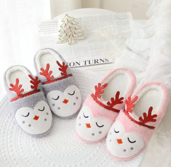 Christmas element cotton shoes 