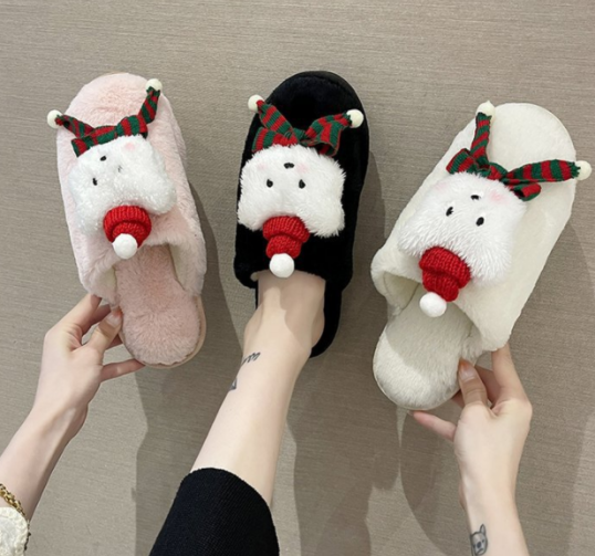 Christmas element cotton shoes 