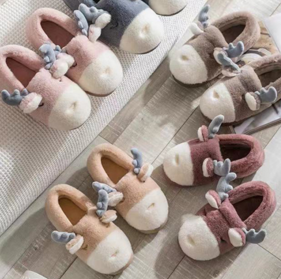Christmas element cotton shoes 