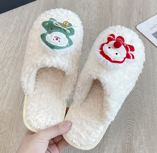 Christmas element cotton shoes 