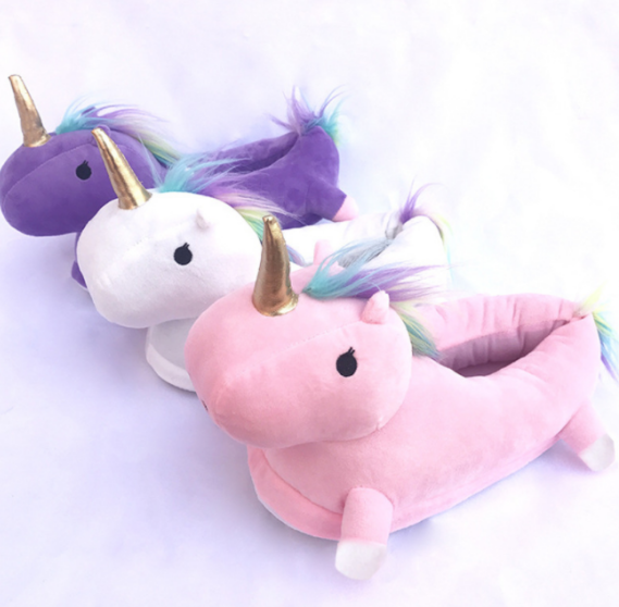 Creative plush cotton shoes 