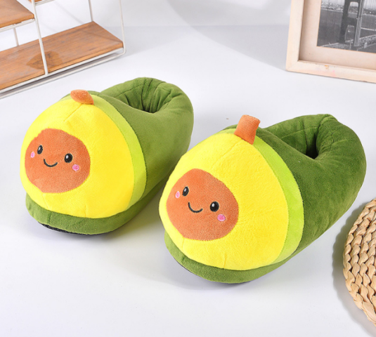 Creative plush cotton shoes 