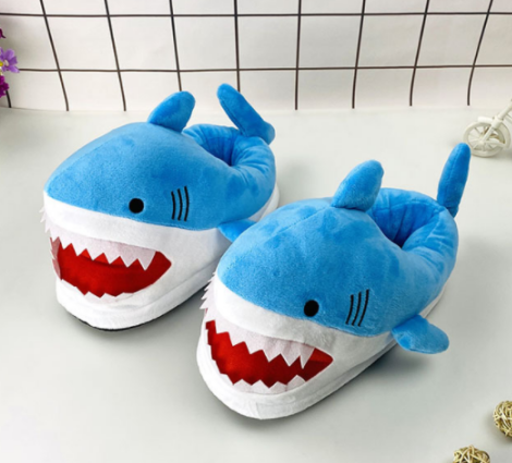 Creative plush cotton shoes 