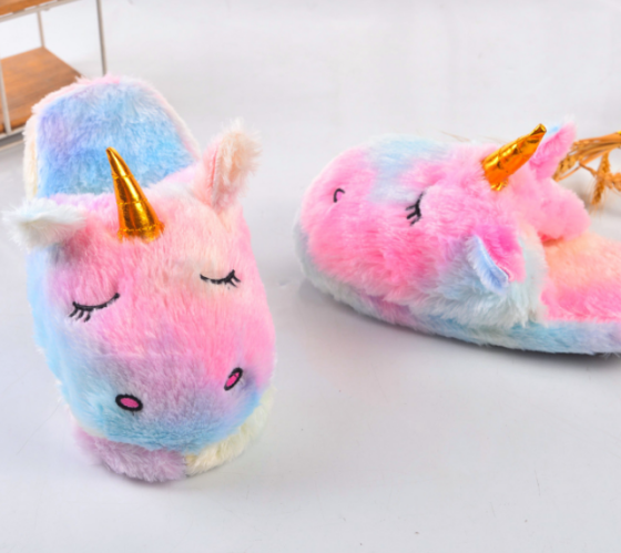 Creative plush cotton shoes 