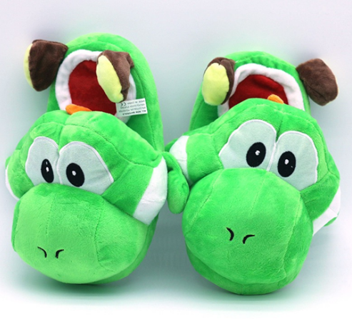 Creative plush cotton shoes 