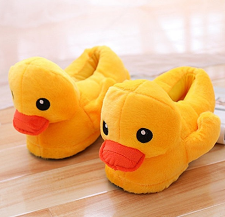 Creative plush cotton shoes 