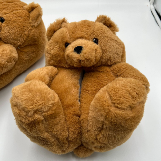 Creative plush cotton shoes 