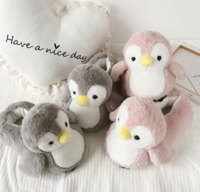 Creative plush cotton shoes 