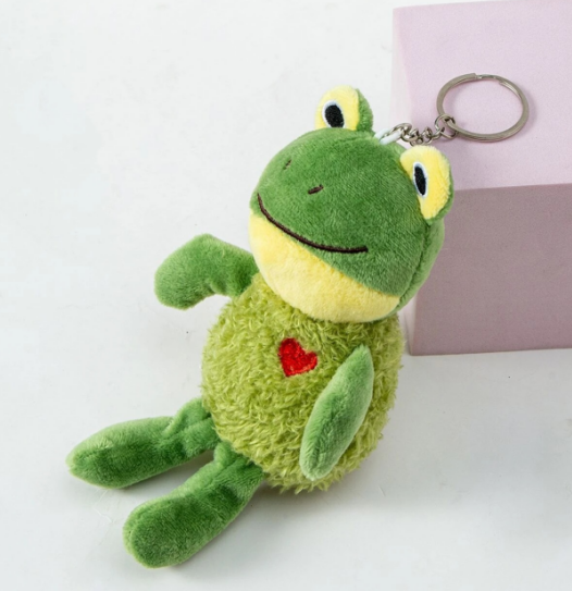 Plush key pendant 