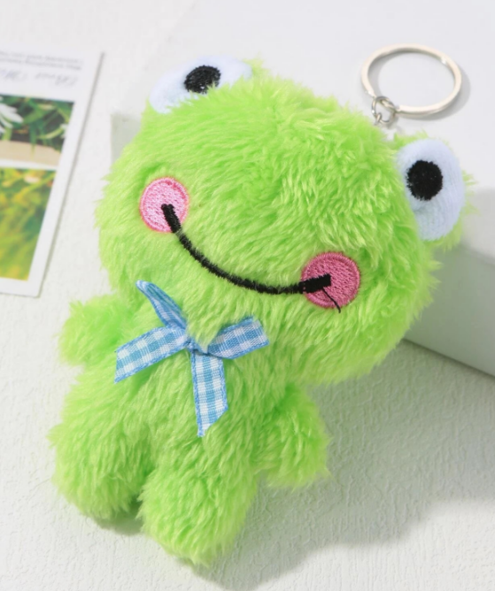 Plush key pendant 
