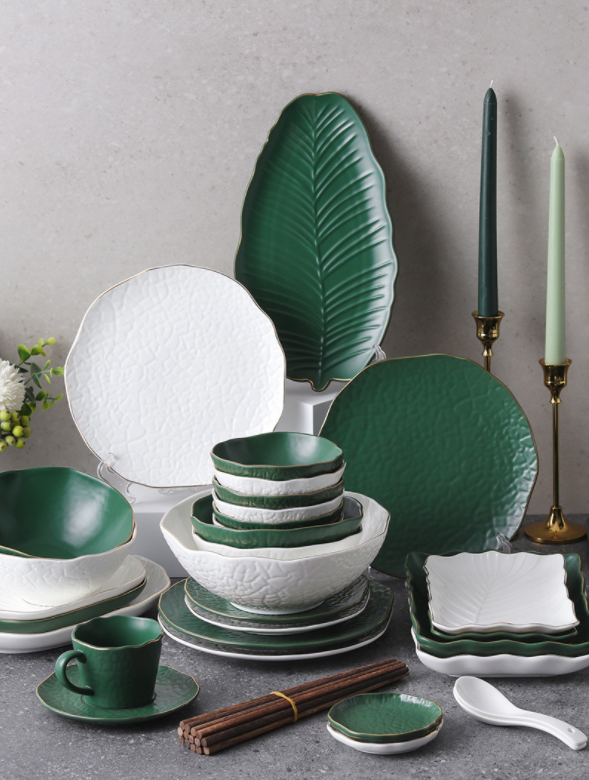 Ceramic bowl disc tableware 