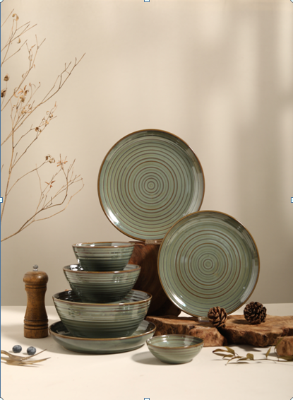Ceramic bowl disc tableware 