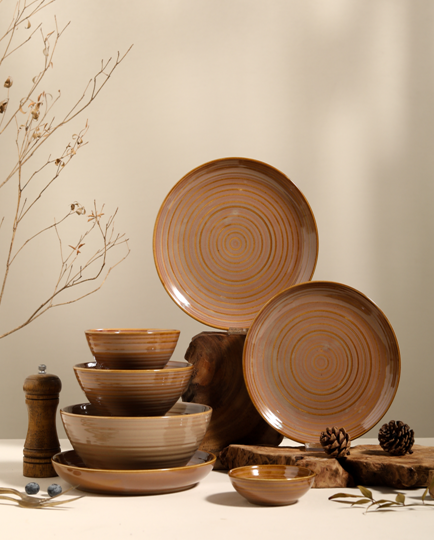 Ceramic bowl disc tableware 