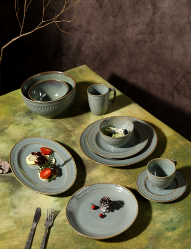 Ceramic bowl disc tableware 