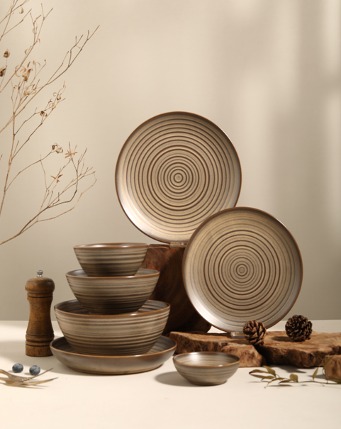 Ceramic bowl disc tableware 