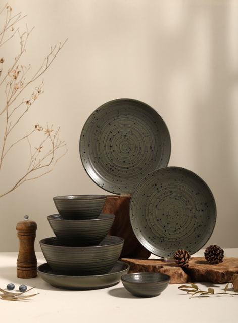 Ceramic bowl disc tableware 