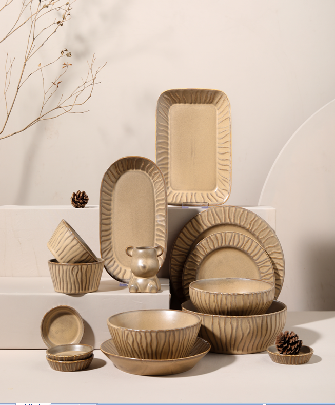 Ceramic bowl disc tableware 