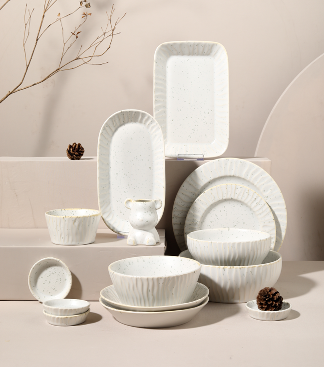 Ceramic bowl disc tableware 