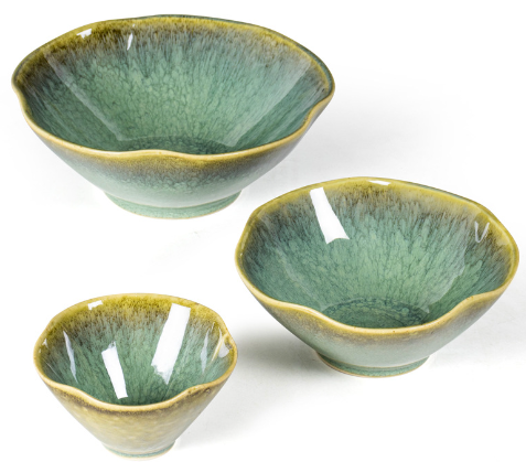 Ceramic bowl disc tableware 