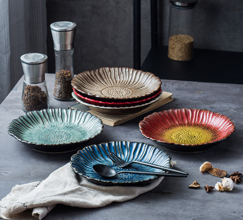 Ceramic bowl disc tableware 