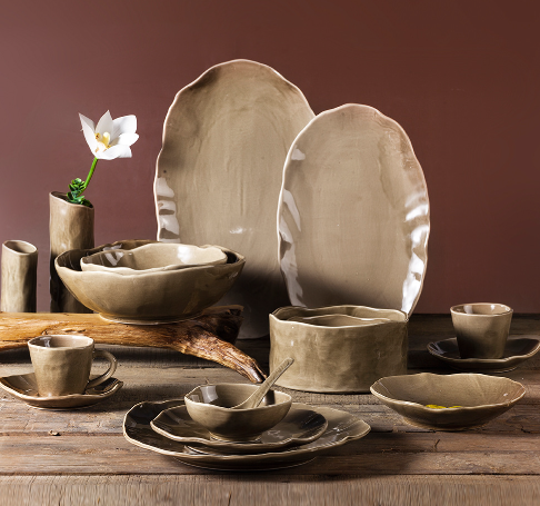 Ceramic bowl disc tableware 